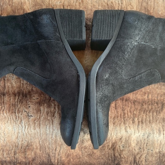 Born Basil Distressed Boot Black - Picture 4 of 10